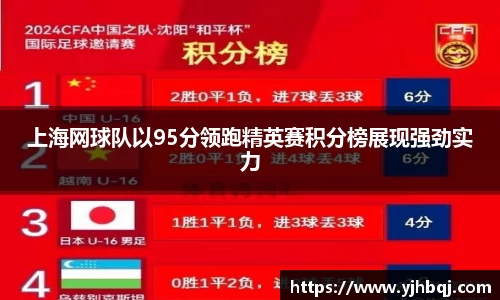 上海网球队以95分领跑精英赛积分榜展现强劲实力